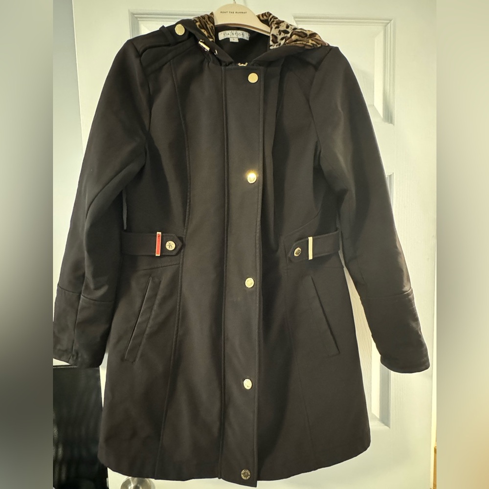 Women’s Via Spiga water resistant coat